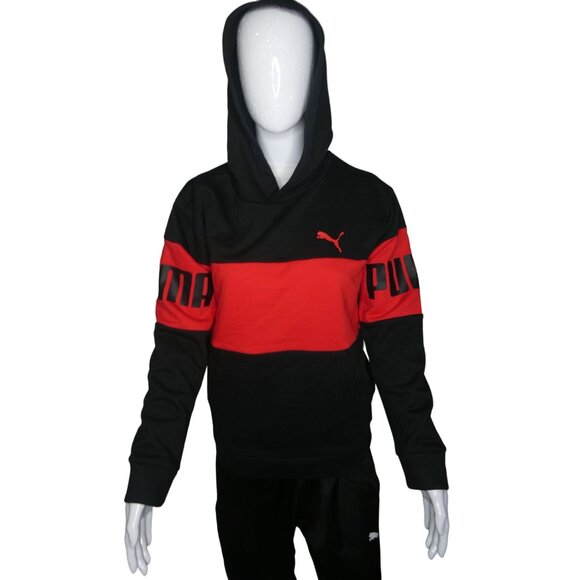 Puma‎ Black/Red Hoodie One of a Kind - Picture 1 of 8